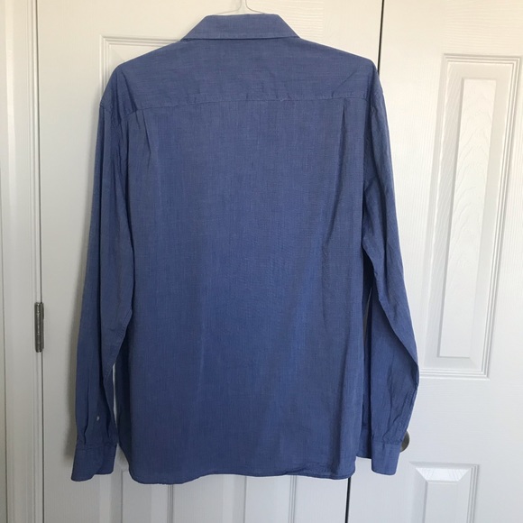Nautica Men’s Button Down Blue Shirt Size XL - Picture 2 of 4